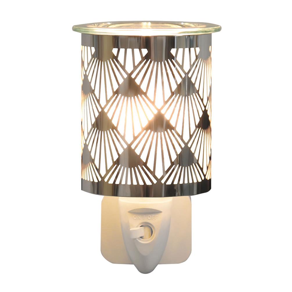 Aroma Chrome Diamond Plug In Wax Melt Warmer Extra Image 1